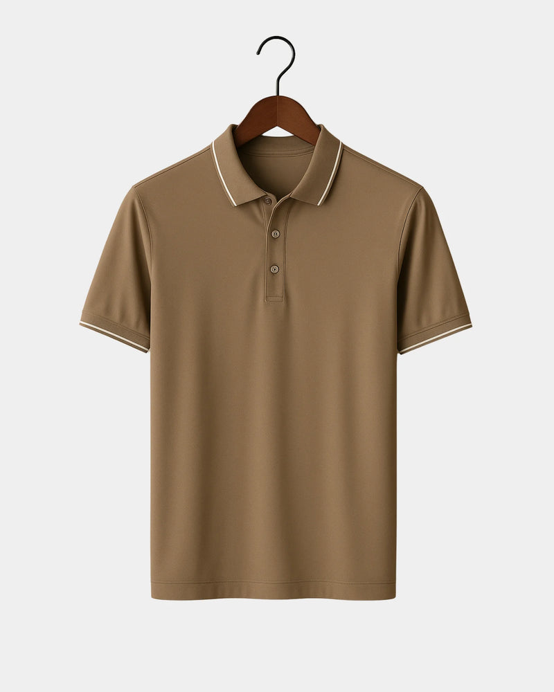 Silvio Polo T-Shirt - Brown