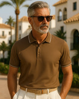 Silvio Polo T-Shirt - Brown
