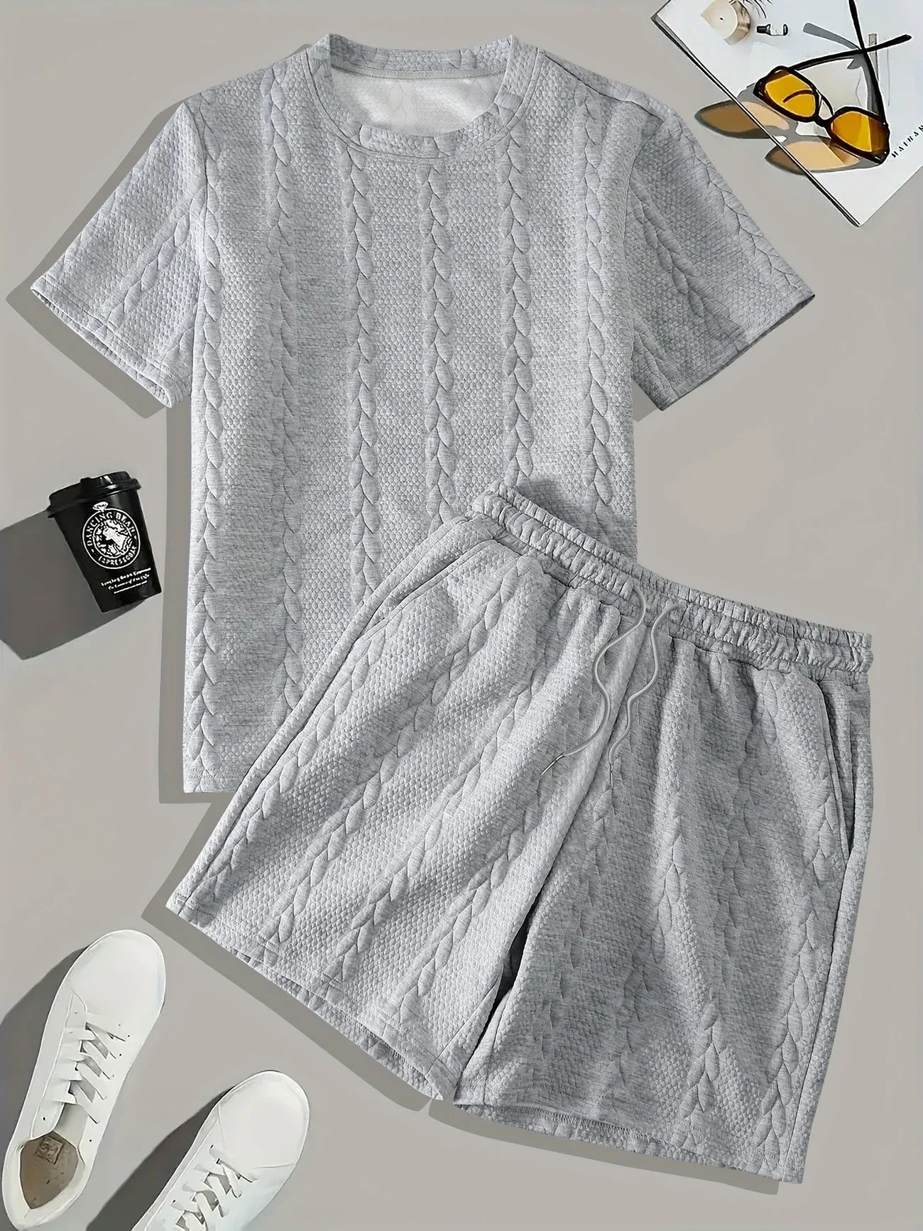 Archie - Casual Knitted Two Picec Set