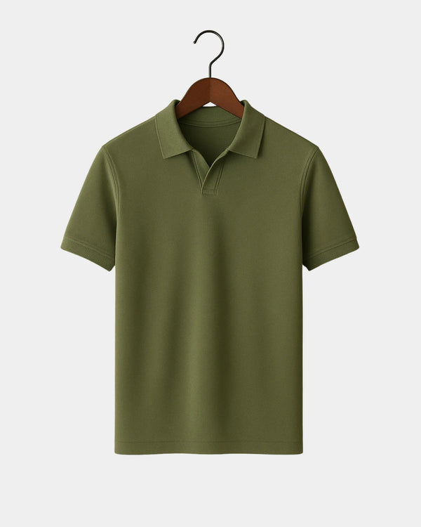 Adriano Polo T-Shirt - Green