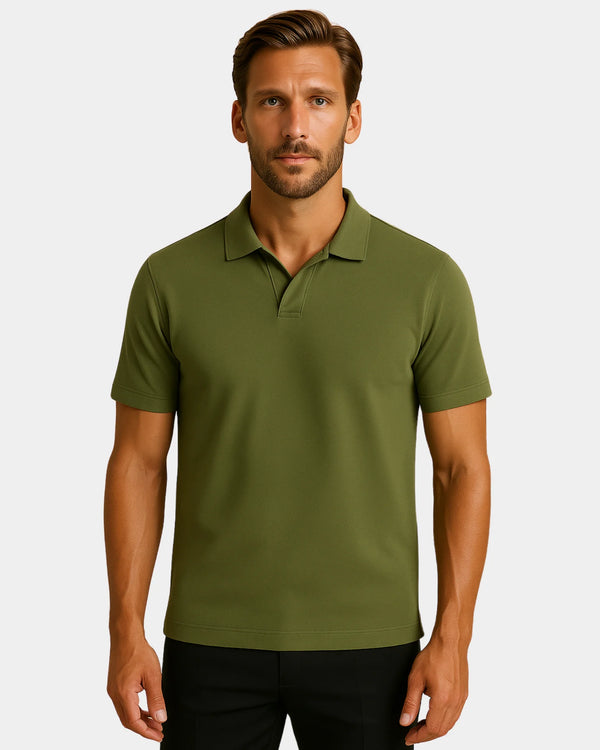 Adriano Polo T-Shirt - Green