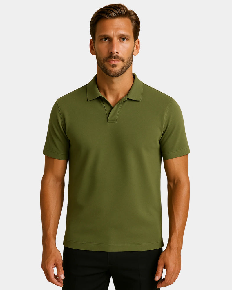 Adriano Polo T-Shirt - Green