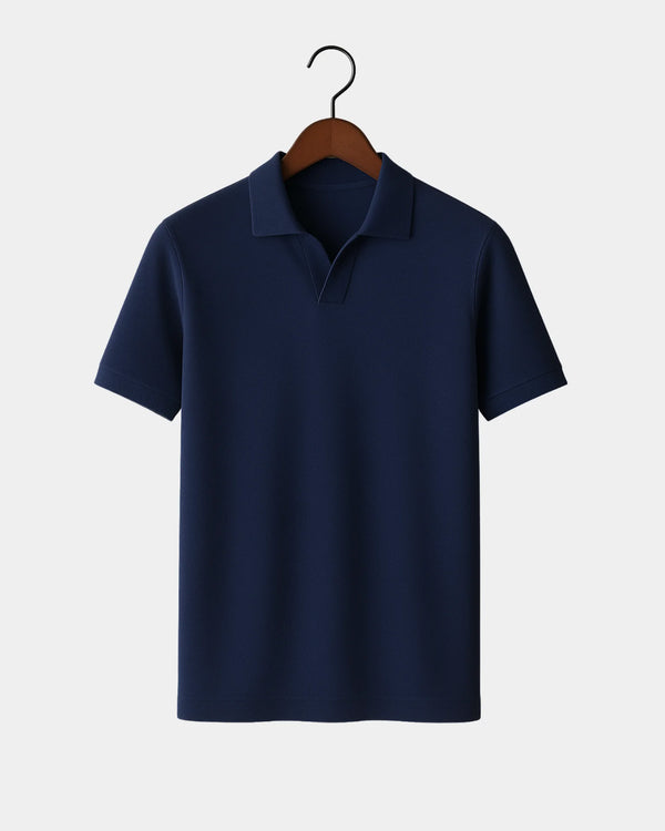 Adriano Polo T-Shirt - Blue