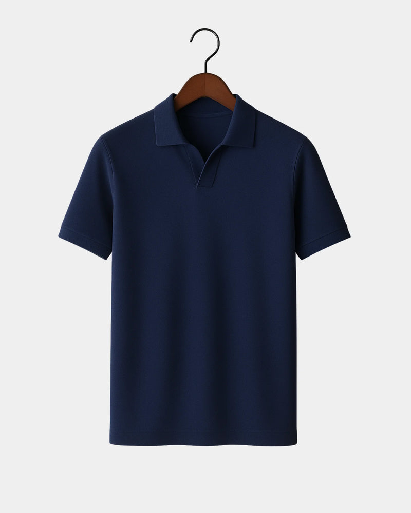 Adriano Polo T-Shirt - Blue