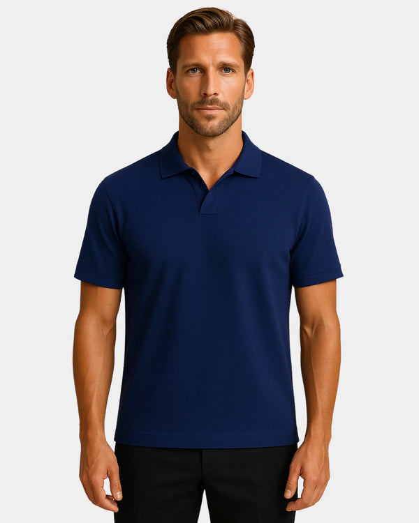 Adriano Polo T-Shirt - Blue