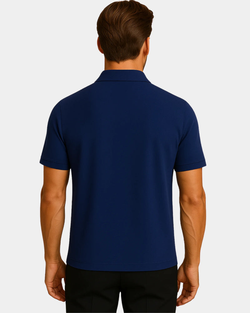 Adriano Polo T-Shirt - Blue