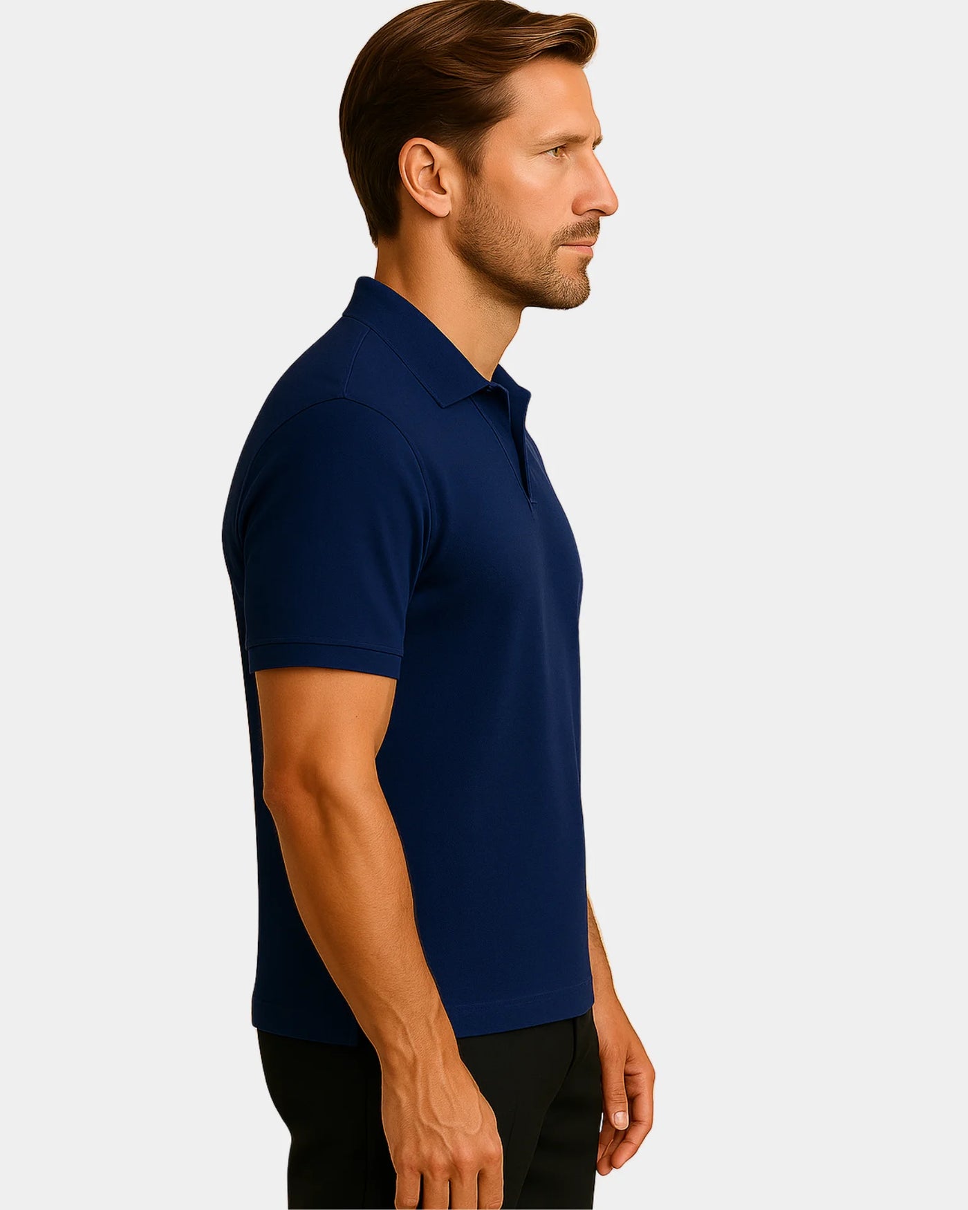 Adriano Polo T-Shirt - Blue