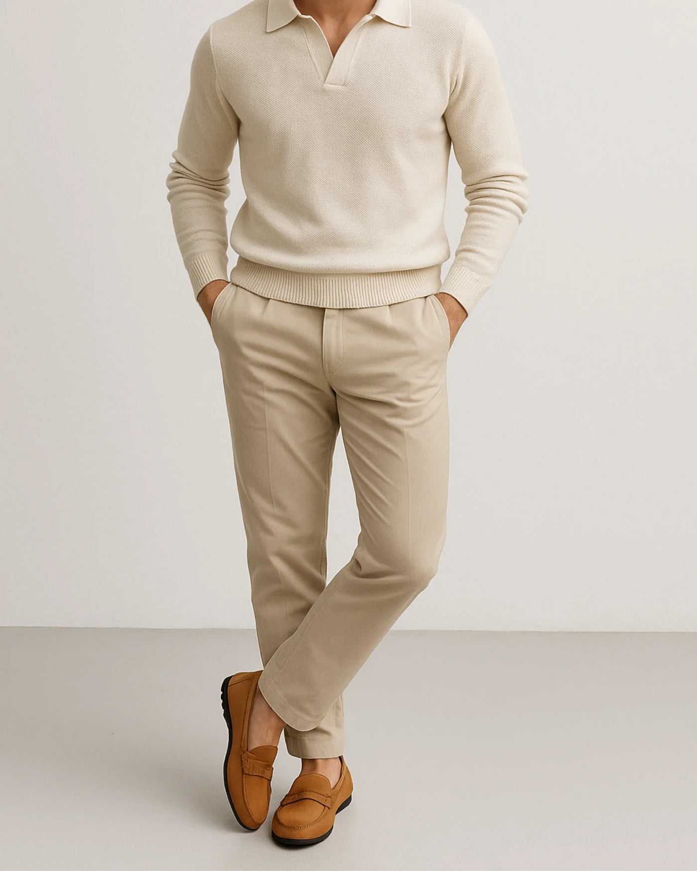 VALENTINO LOAFERS - BROWN