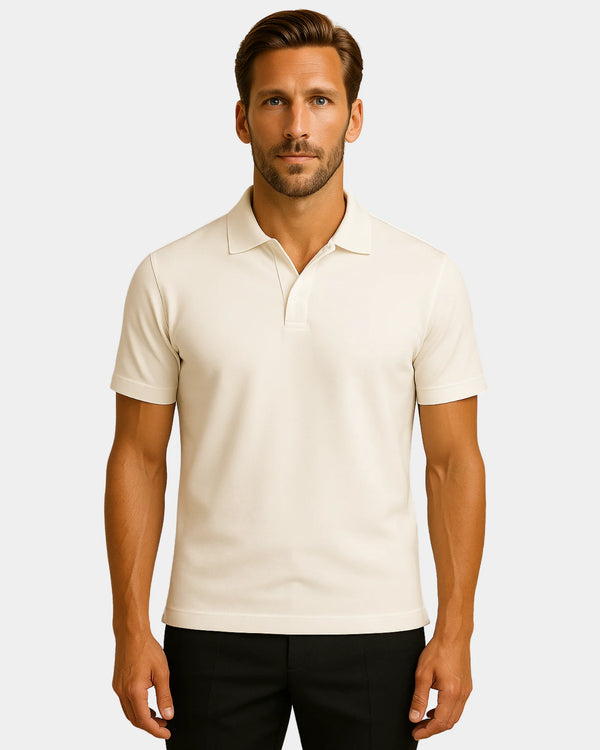 Adriano Polo T-Shirt - White