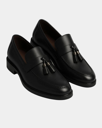CLASSIC LEATHER LOAFER - BLACK