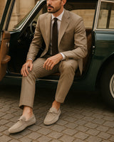 CLASSIC MOCCASINS - GREY